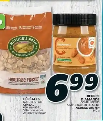 IGA Céréales Nature's Path offer