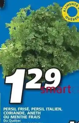 IGA Persil Frisé, Persil Italien, Coriande, Aneth offer