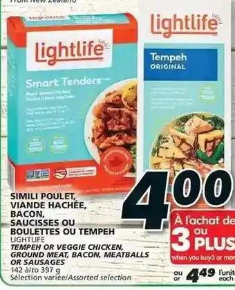 IGA Simili Poulet, Viande Hachée offer