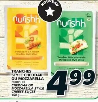 IGA Tranches Style Cheddar Ou Mozzarella offer