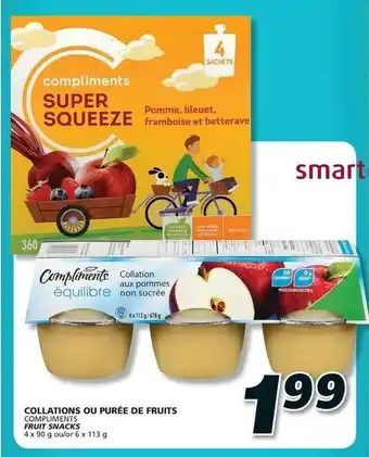 IGA Collations Ou Purée De Fruits offer
