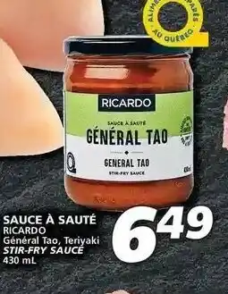 IGA Sauce À Sauté offer