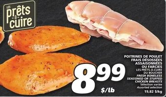 IGA Poitrines De Poulet Frais Désossées offer