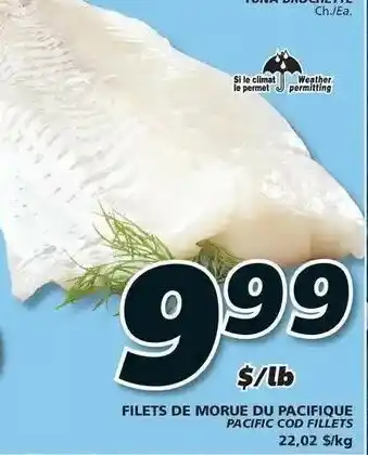 IGA Filets De Morue Du Pacifique offer