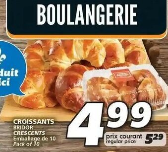 IGA Croissants offer