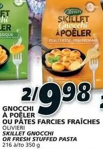 IGA Gnocchi À Poêler Ou Pâtes Farcies Fraîches offer