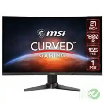 Memory Express Mag270vc2 27in 16:9 va curved gaming monitor, 165hz 1ms, 1080p fhd, height adjustable, freesync offer