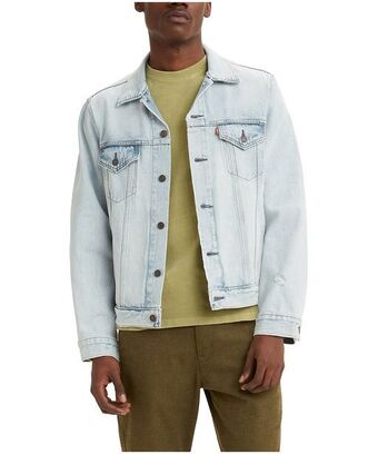 Mark's Levi's men's relaxed fit denim trucker jacket offer