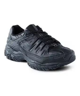 Mark's Skechers men's afterburn memory fit shoes, wide width, walking, cushioned, leather offer