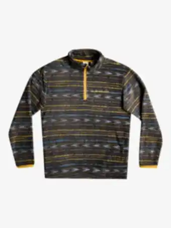Quiksilver Clean coasts quarter‑zip fleece pullover offer