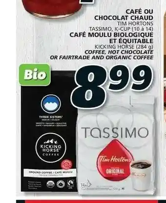 IGA Cafê ou cocolat chaud offer