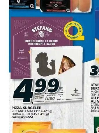 IGA Pizza surgelèe offer