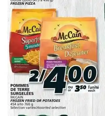 IGA Pommes de terre surgelèes offer
