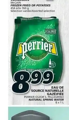 IGA Eau de source naturelle gazèifièe offer