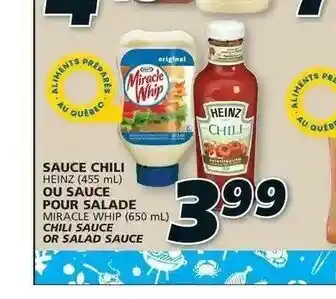 IGA Sauce chili offer