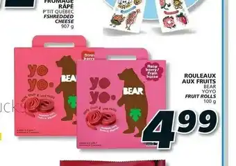 IGA Rouleaux aux fruits offer