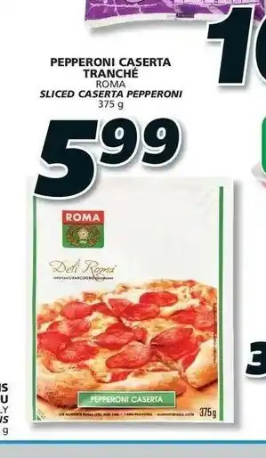 IGA Pepperoni caserta tranchè offer