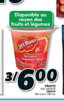 IGA Fruits offer