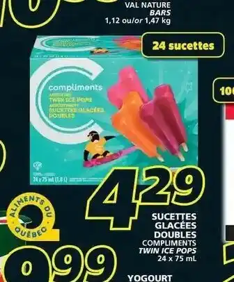 IGA Sucettes Glacèes Doubles offer
