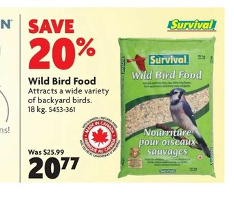 Home Hardware Wild bird food offer