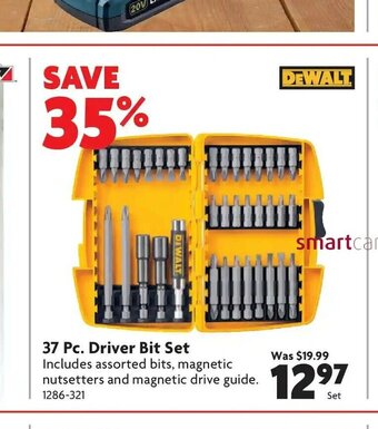 Home Hardware 37 Pc. Driver Bit Set offer