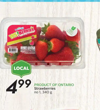 Sobeys Strawberries offer