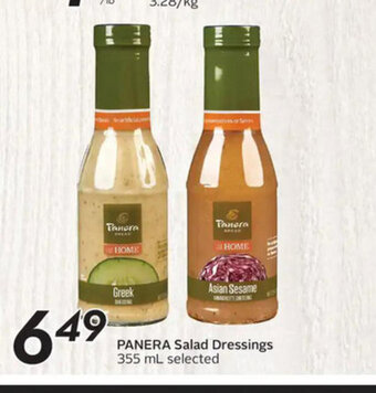 Sobeys PANERA Salad Dressings offer