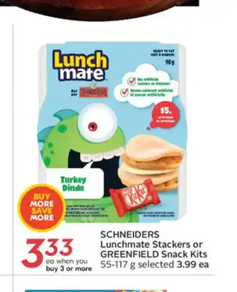 Sobeys SCHNEIDERS Lunchmate Stackers offer