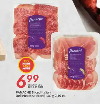 Sobeys PANACHE Sliced Italian Deli Meats offer