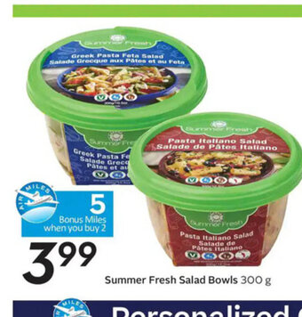 Sobeys Summer Fresh Salad Bowls offer
