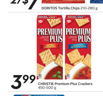 Sobeys Christie Premium Plus Crackers offer