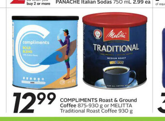 Sobeys Compliments Roast & Ground Coffee offer