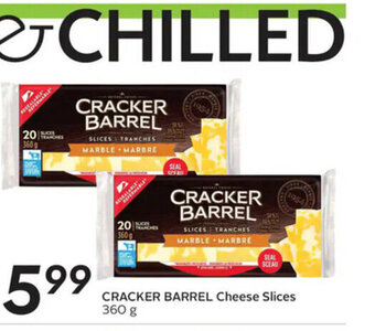 Sobeys Cracker Barrel Cheese Slices offer