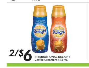 Sobeys Delight Coffee Creamers offer