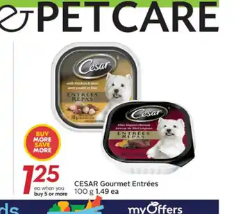 Sobeys Cesar Gourmet Entrèes offer