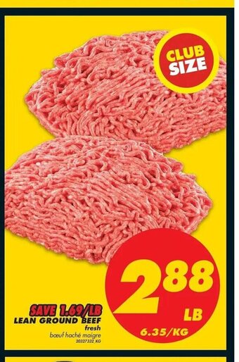 No Frills Lean Ground Beef offer