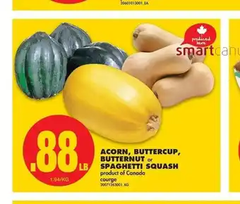 No Frills Acorn, Buttercup offer