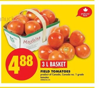 No Frills Field Tomatoes offer