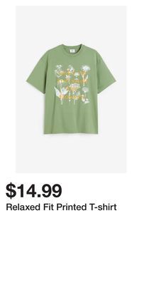H&M Relaxed fit printed t-shirt offer