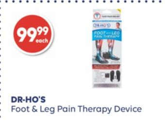 Wellwise by Shoppers Dr-ho's foot & leg pain therapy device offer