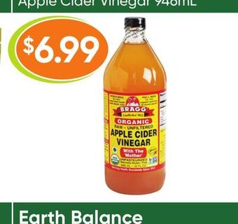 Healthy Planet Bragg apple cider vinegar offer