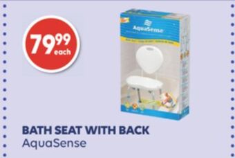 Wellwise by Shoppers Bath seat with back offer
