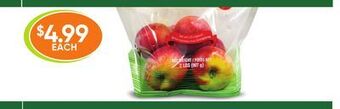 Healthy Planet Organic bagged juliet apples offer