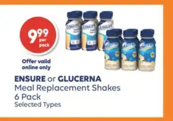 Wellwise by Shoppers Ensure or glucerna offer