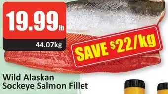 Starsky Wild alaskan sockeye salmon fillet offer