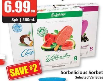 Starsky Sorbelicious sorbet offer