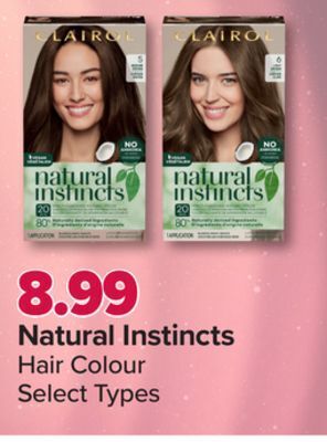 PharmaChoice Natural instincts hair colour offer
