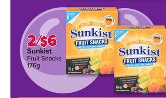 PharmaChoice Sunkist fruit snacks offer
