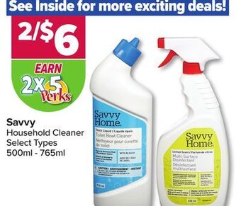 PharmaChoice Savvy household cleaner offer