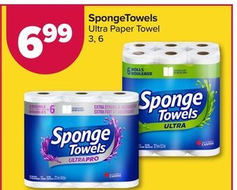 PharmaChoice Spongetowels ultra paper towel offer